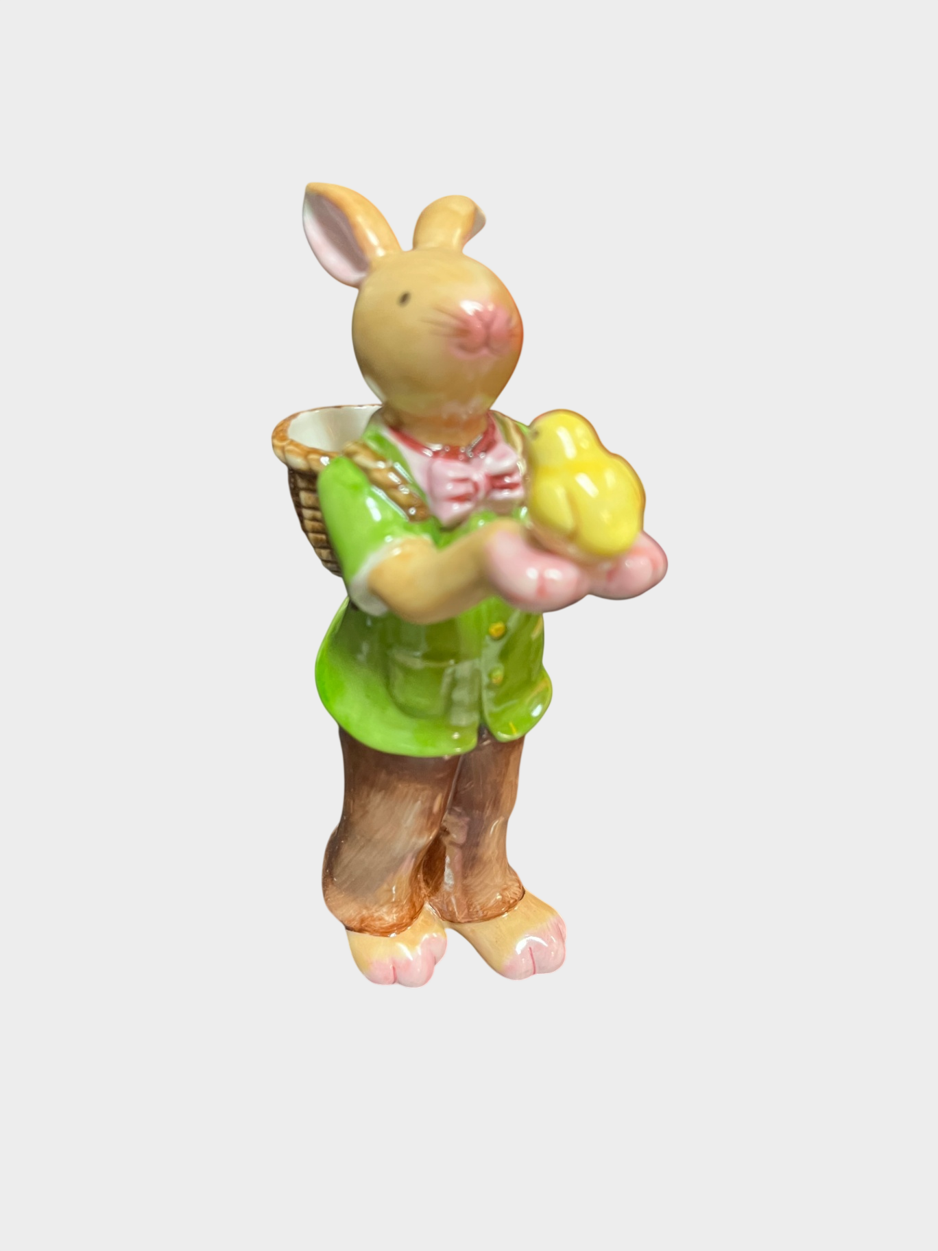 Villeroy Boch Osterfigur Hase Küken Korb Porzellan