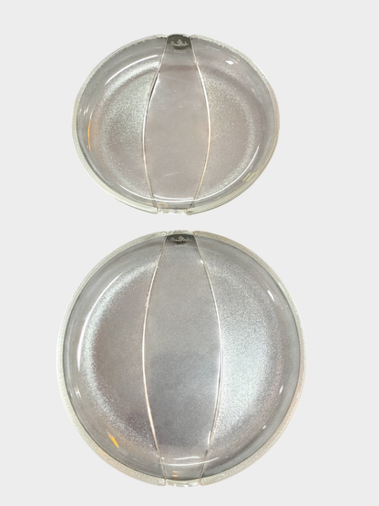 Rosenthal Paso Doble Glas Servierplatten 2er Set 16 cm