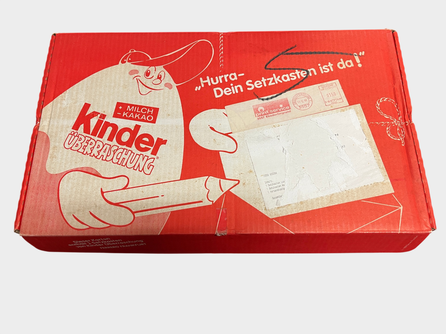 Kinder Überraschung Setzkasten Zug Lok Reise Wagen Figuren Display