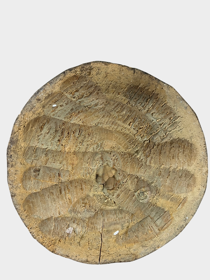 Handgeschnitzte Holzfigur Mönch mit Krug und Kerze – große Schnitzfigur ca. 55 cm