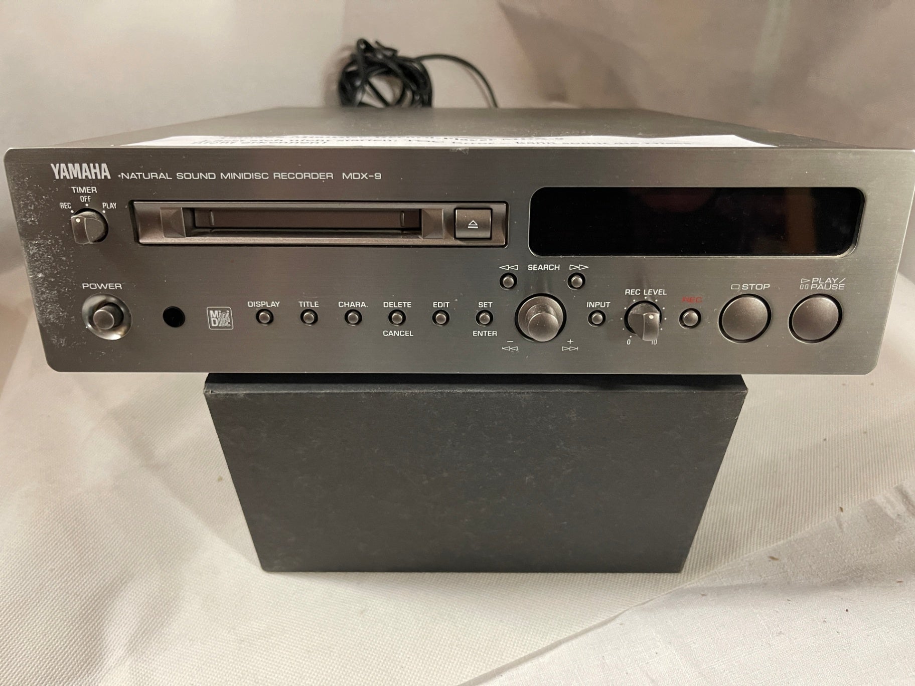 Yamaha MDX‑9 MiniDisc Deck – defekt / startet nicht – für Bastler