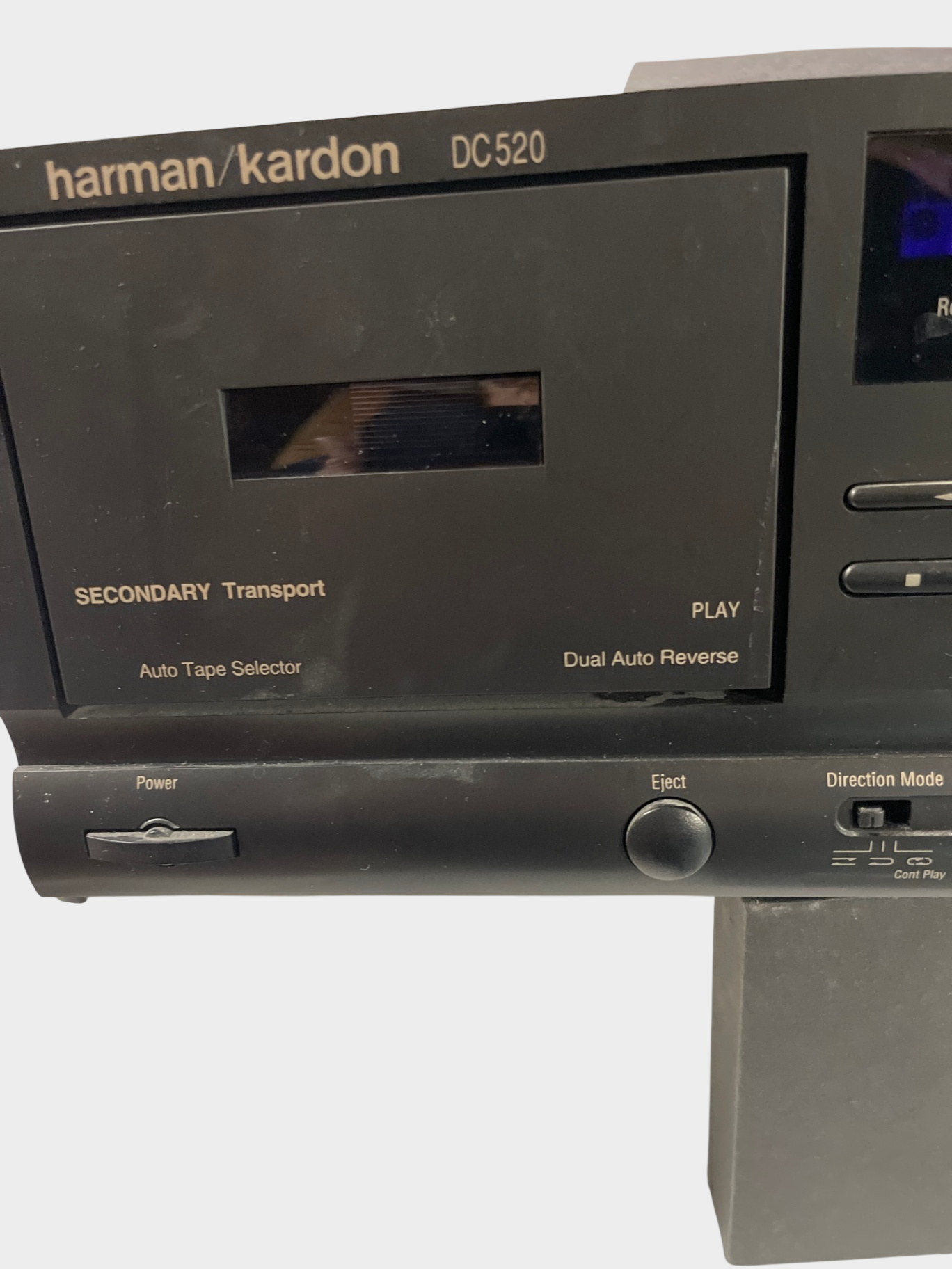 Harman Kardon DC520 Doppel Kassettendeck Dolby HX Pro Dual Auto Reverse defekt