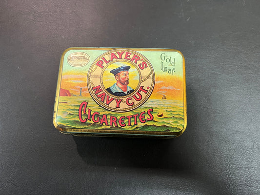 John Player’s Navy Cut Cigaretten Blechdose Gold Leaf Vintage