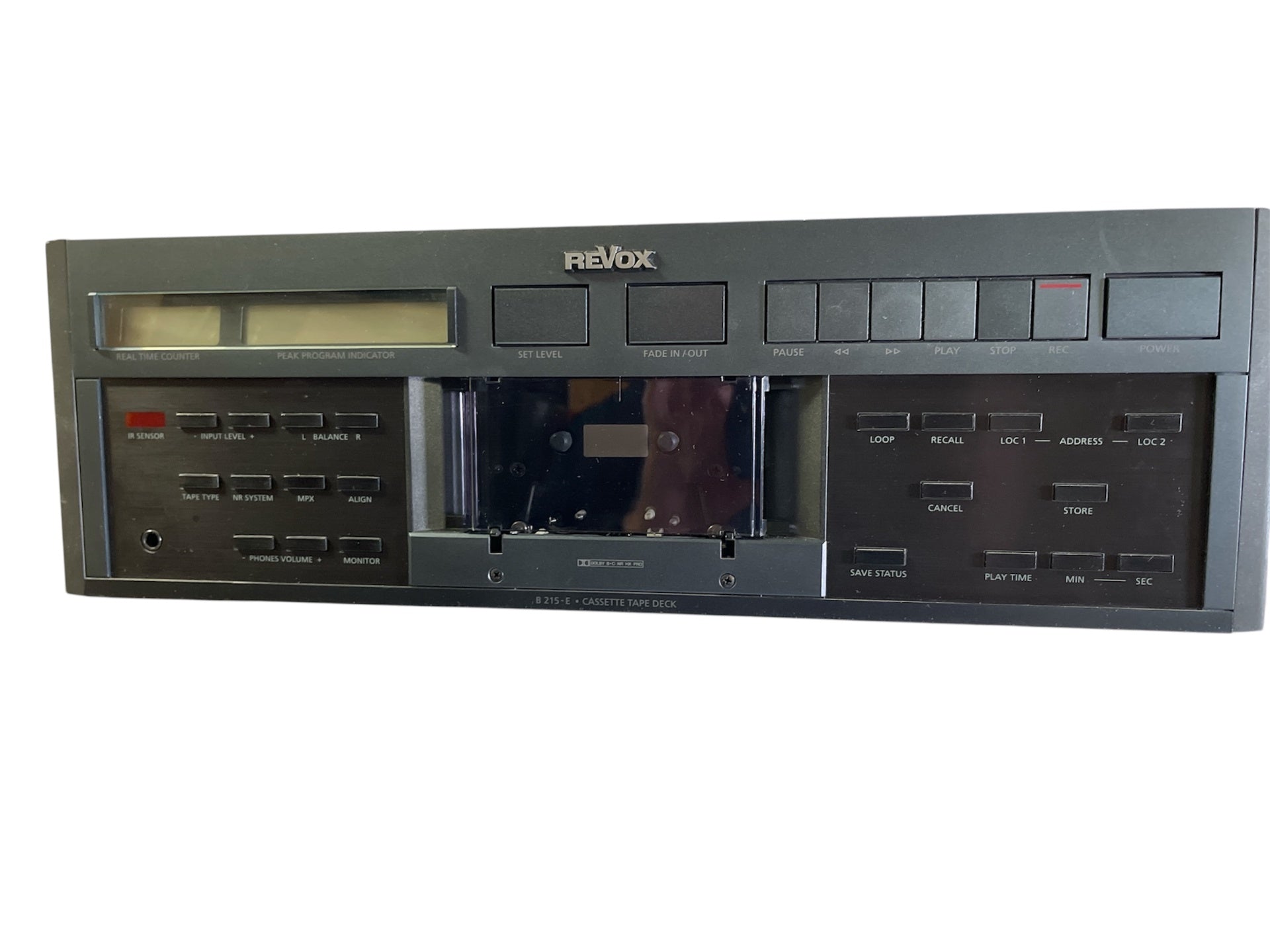 ReVox B215-E High End Kassettendeck – geprüft, gereinigt, voll funktionsfähig