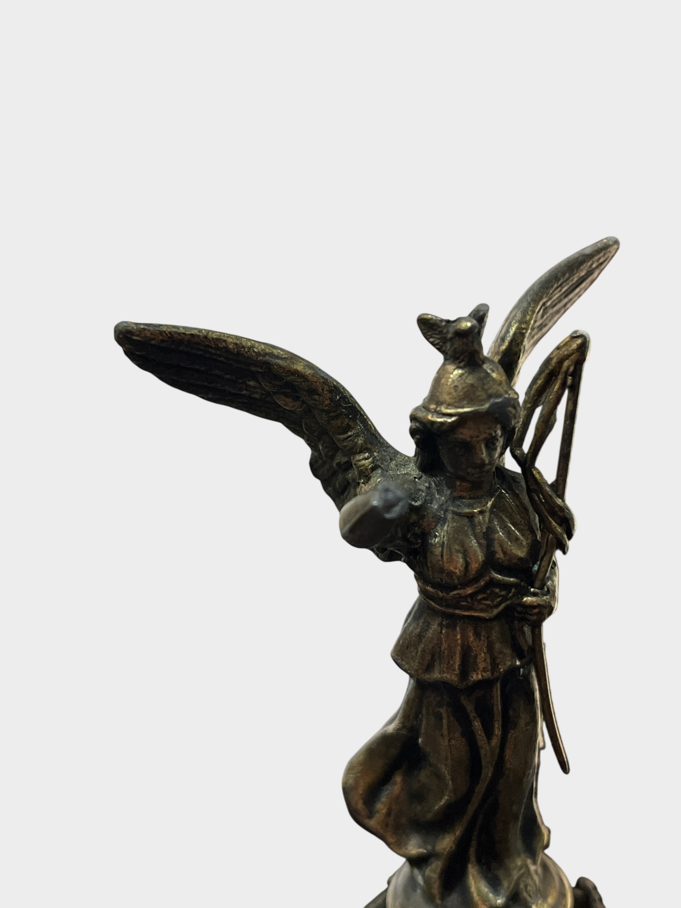 Siegessäule Berlin Viktoria Figur Metall Skulptur 40 cm beschädigt