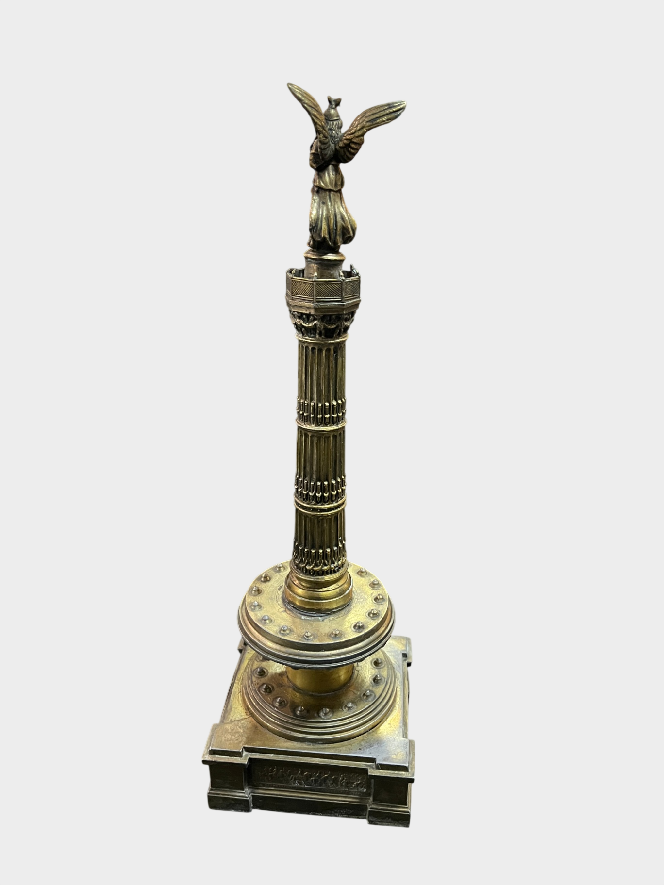 Siegessäule Berlin Viktoria Figur Metall Skulptur 40 cm beschädigt