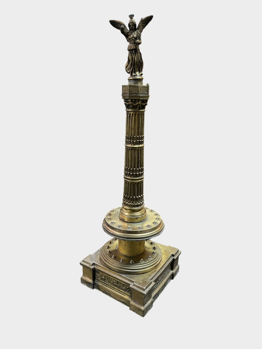 Siegessäule Berlin Viktoria Figur Metall Skulptur 40 cm beschädigt