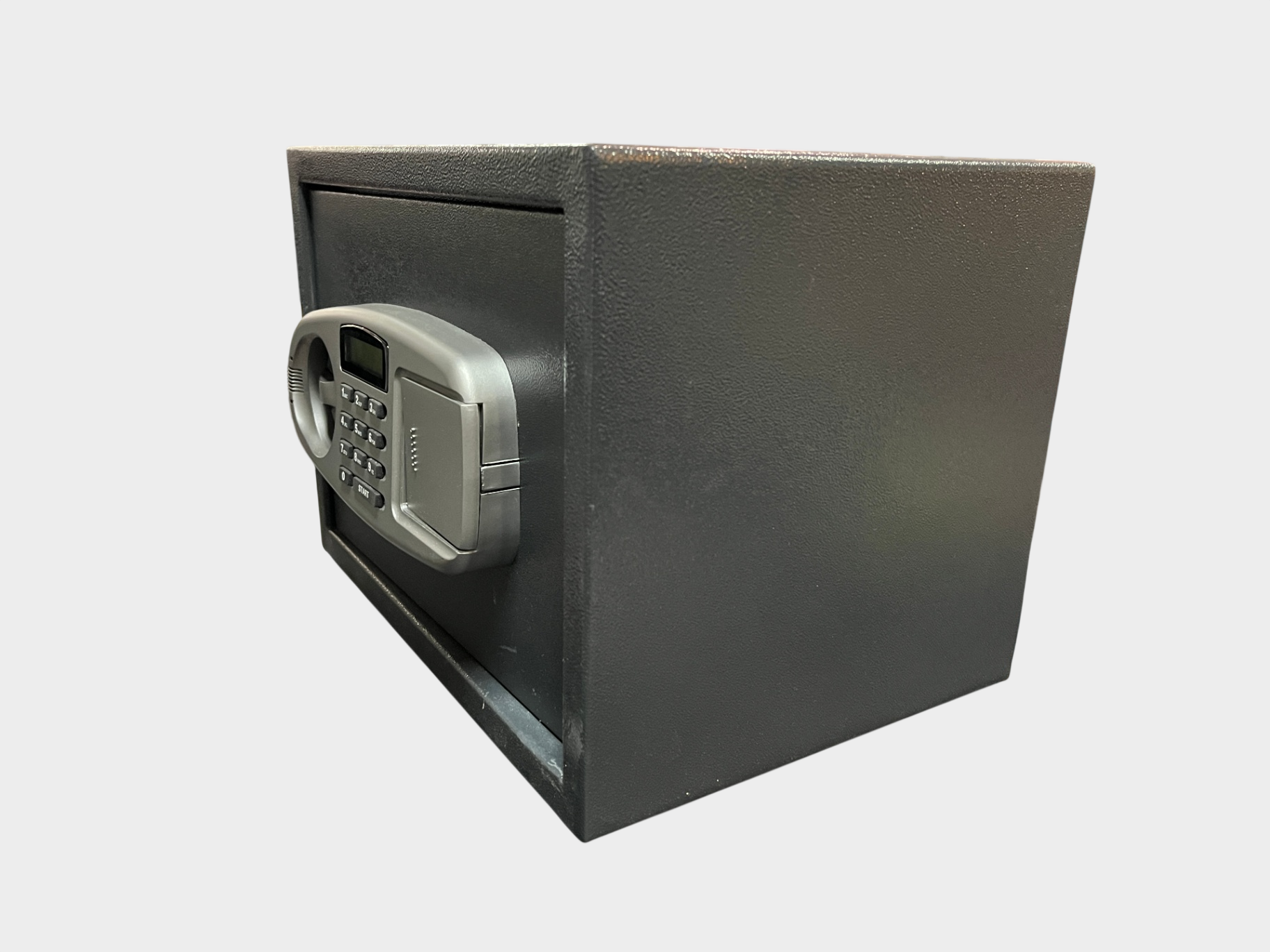 Elektronischer Möbeltresor Stahl Zahlenschloss LCD Display 2 Schlüssel