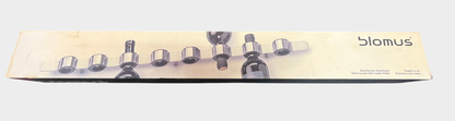 Blomus CIOSO Weinflaschen Wandhalter Edelstahl 8 Flaschen OVP
