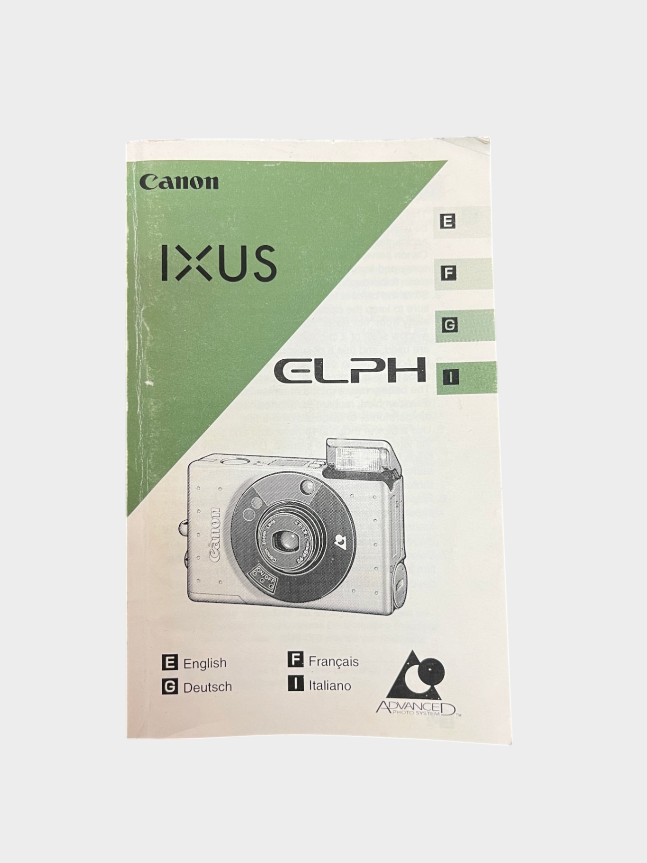 Canon Digital IXUS ELPH Kompaktkamera ungetestet Tasche Anleitung