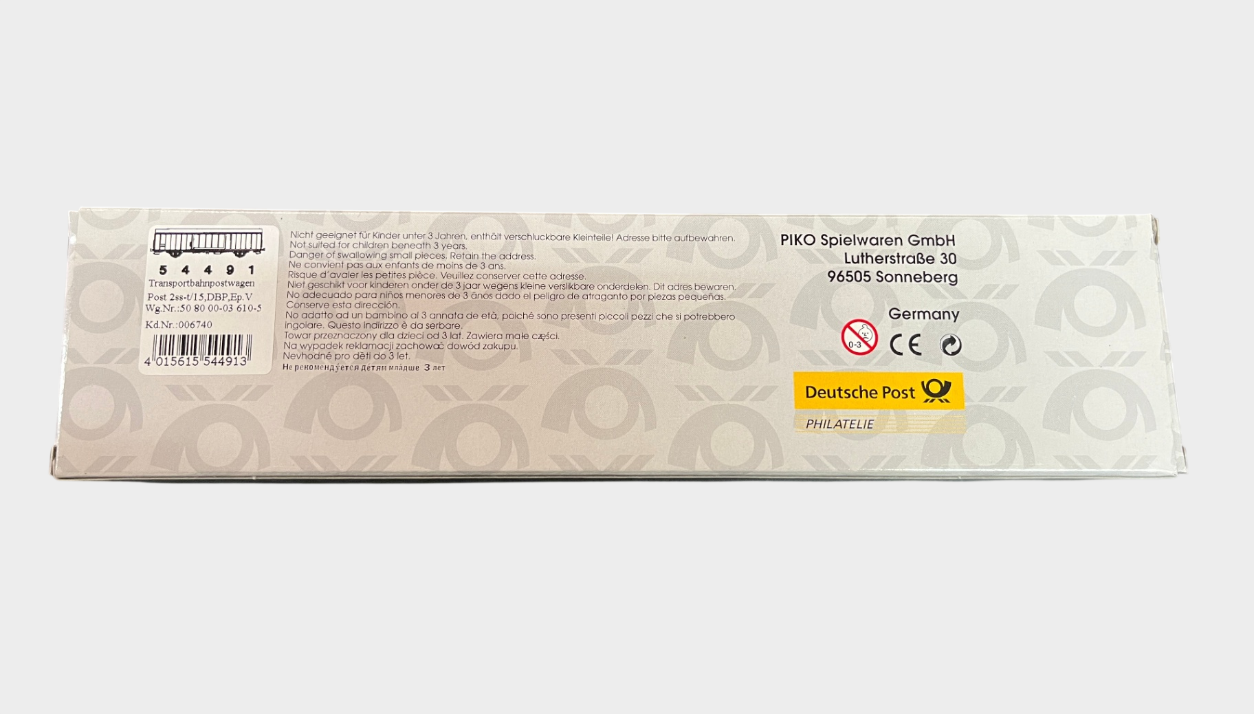 Piko 54491 H0 Transportbahnpostwagen DBP neu OVP