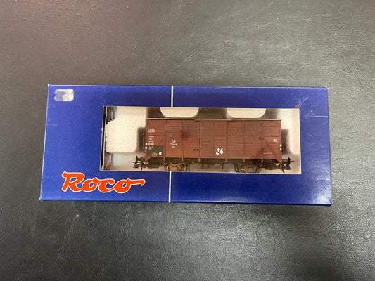 Roco H0 Gedeckter Güterwagen DB 67703 OVP