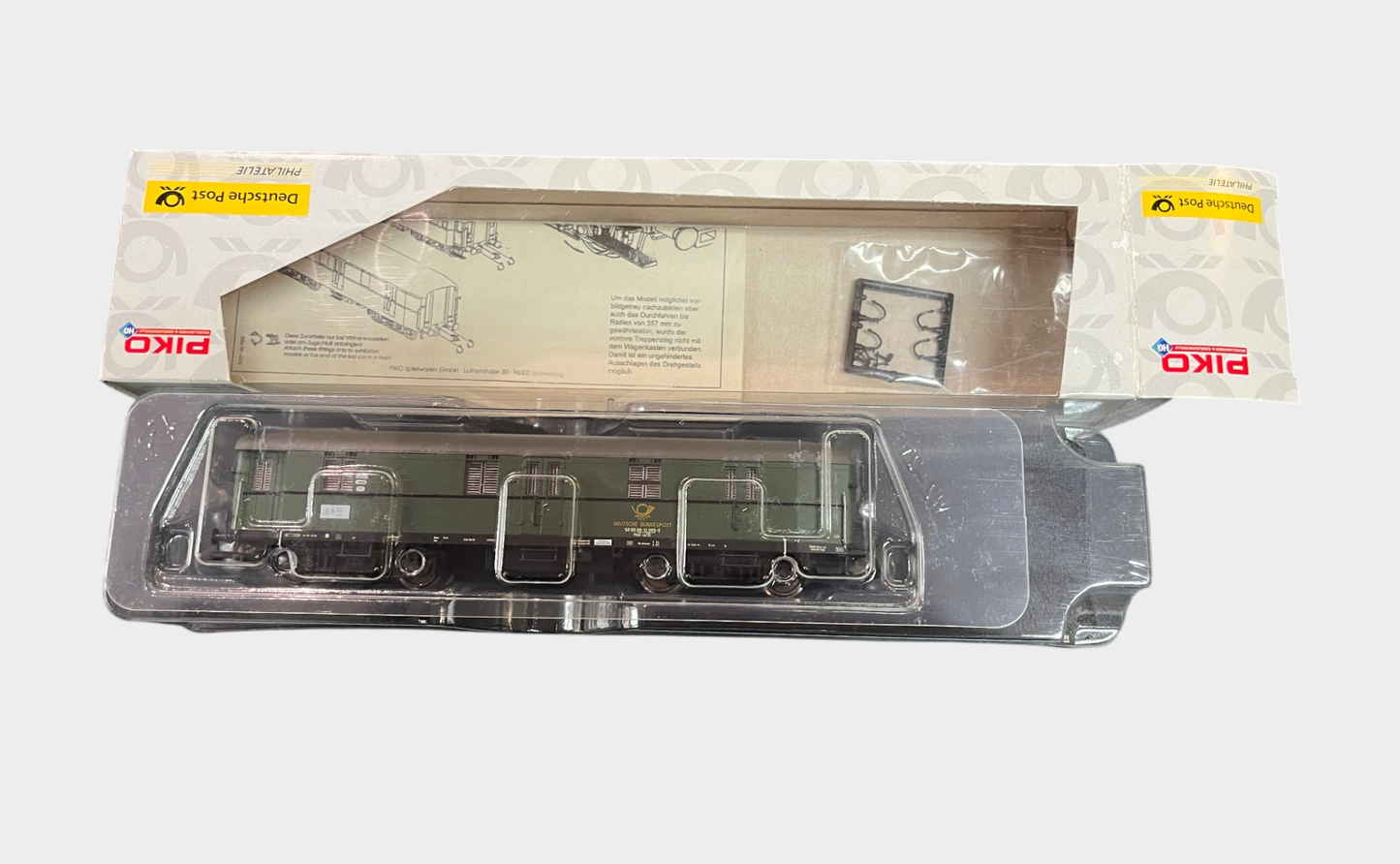 Piko H0 Bahnpostwagen 53222 Deutsche Post Epoche IV OVP