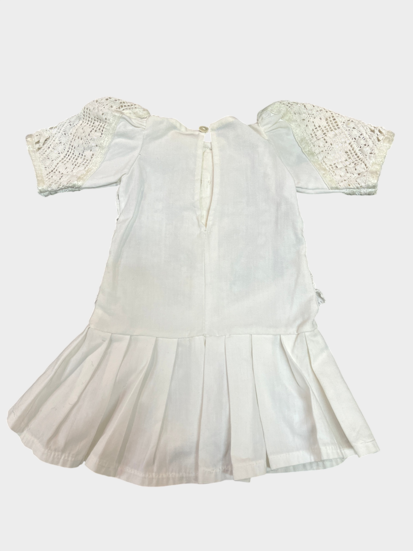 7 Puppenkleider Konvolut Vintage Handarbeit für Puppen