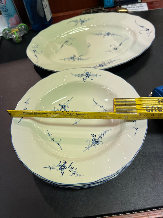 Villeroy & Boch Vieux Luxembourg Suppenteller 23 cm Porzellan