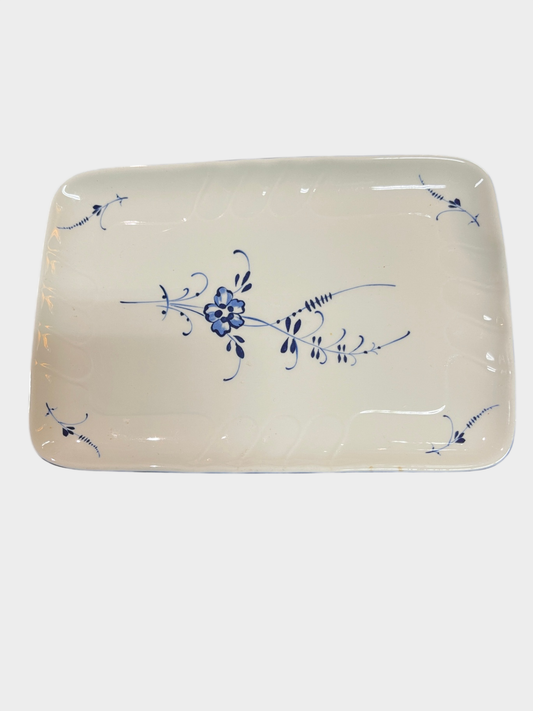 Villeroy & Boch Vieux Luxembourg Platte 20,5x14 cm Servierplatte Porzellan