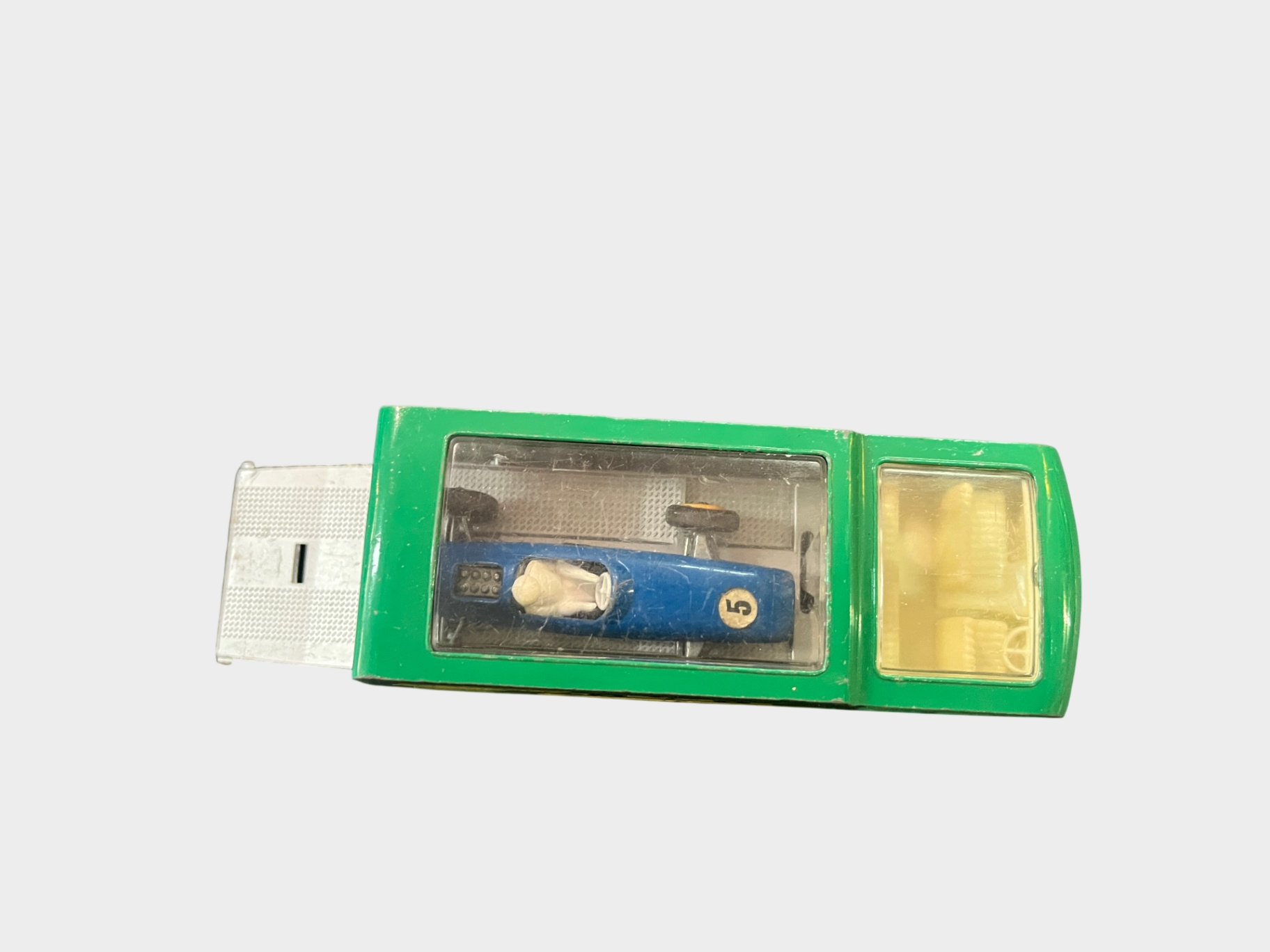 Matchbox King Size K-5 Rennwagen Transporter 2 Rennwagen