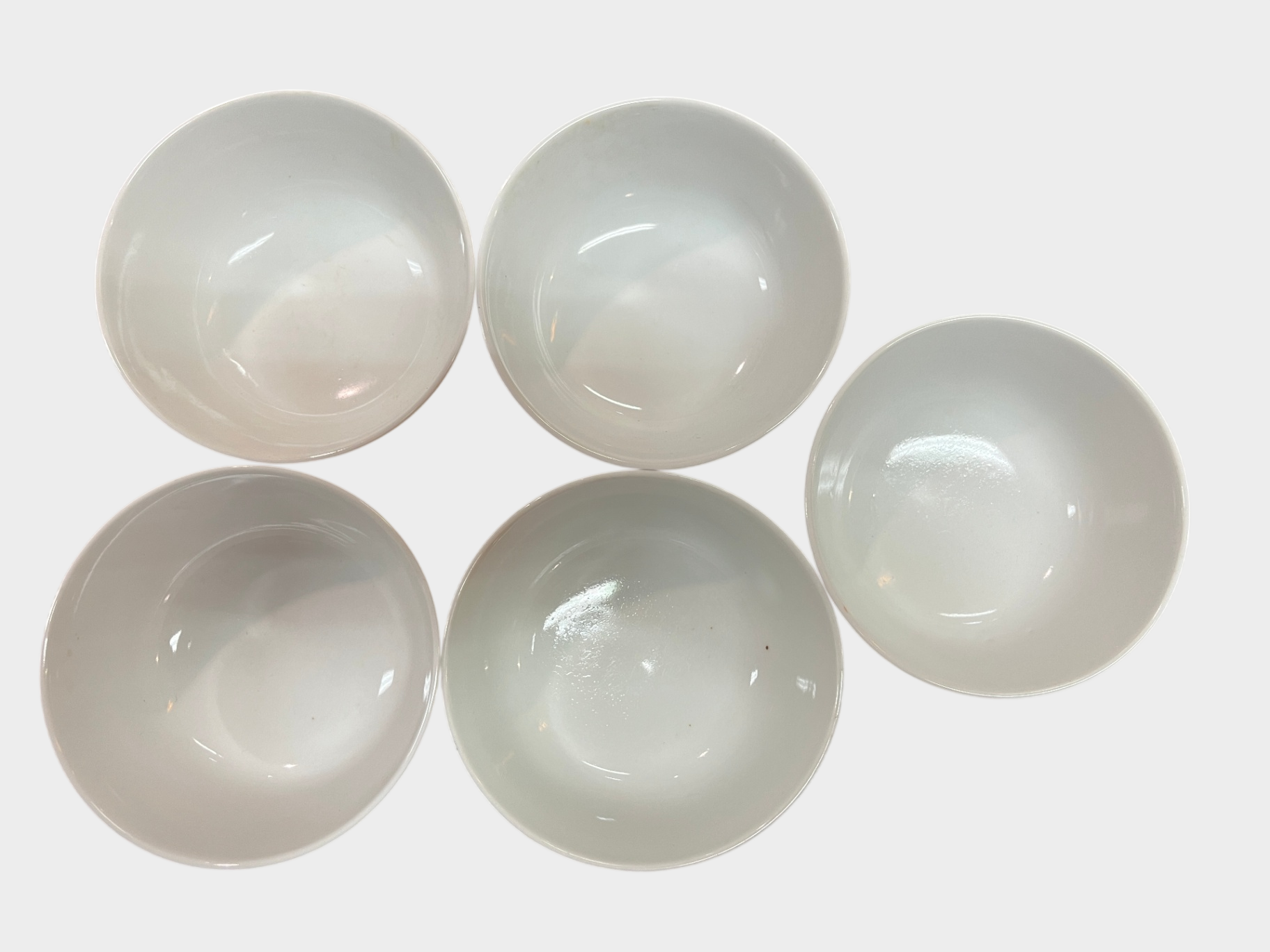 Porzellanschalen 5 Stück blau weiß China Jingdezhen Ø 11 cm
