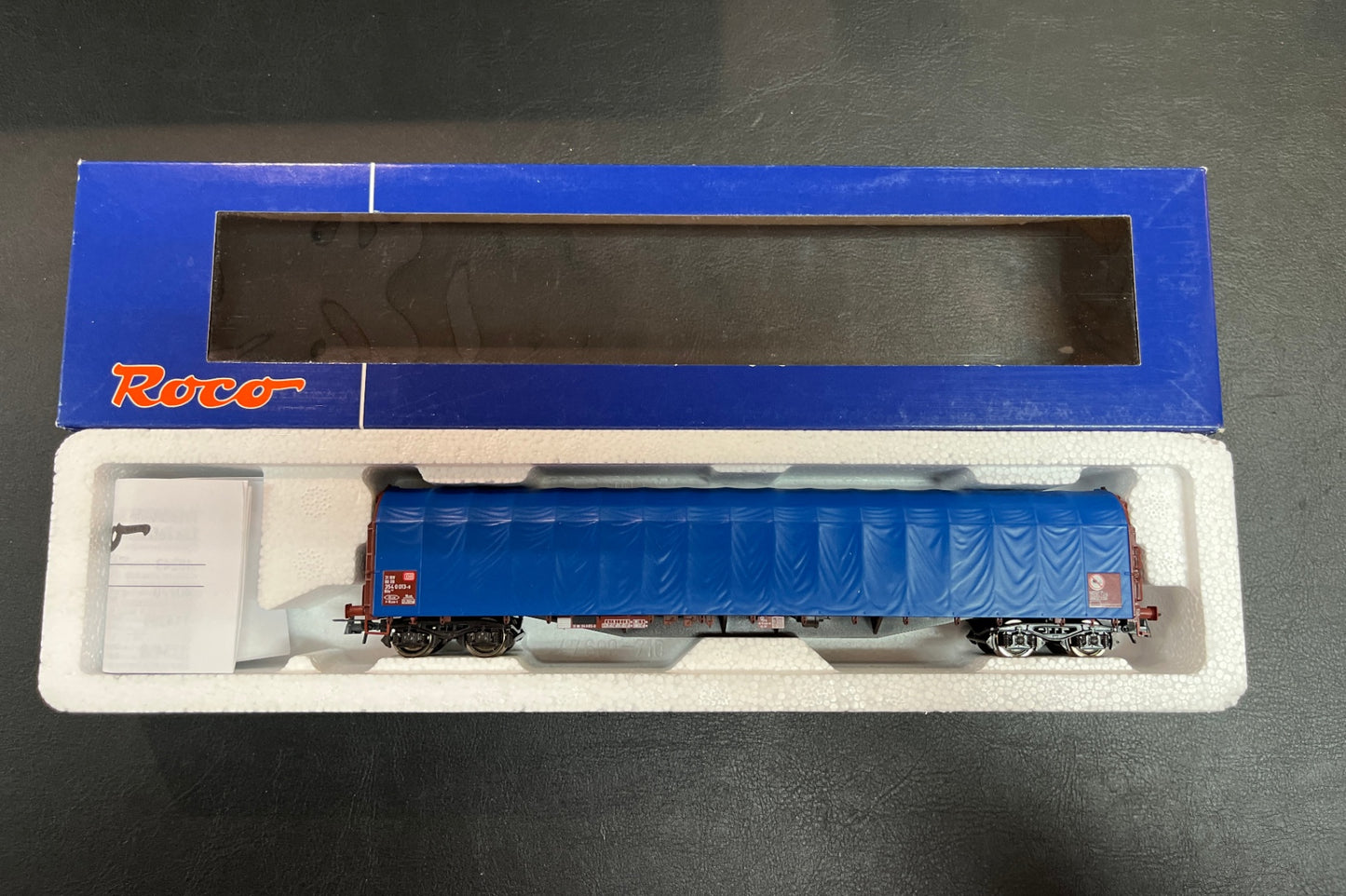Roco H0 66318 Güterwagen DB Schiebeplanenwagen OVP