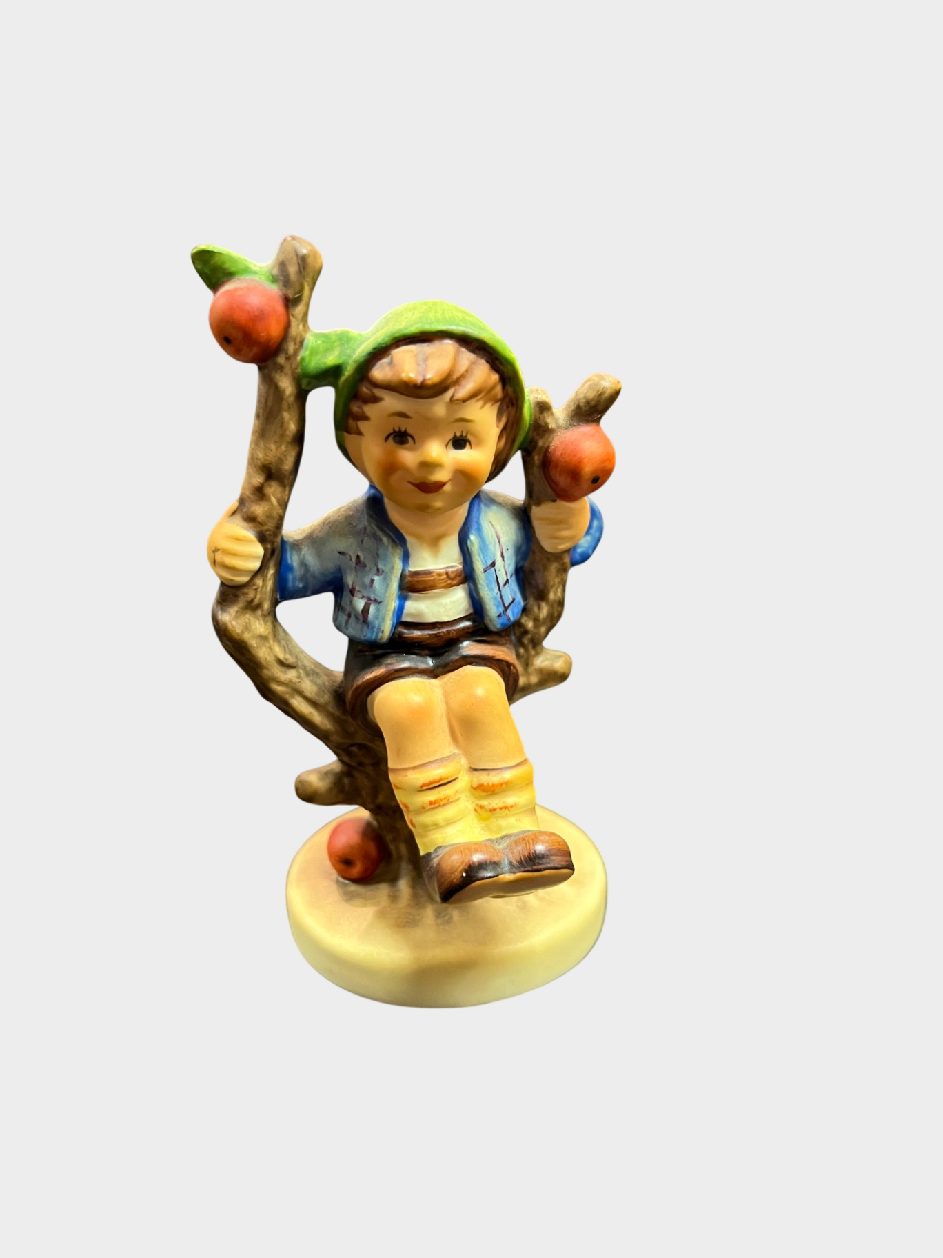 Goebel Hummel Figur 7423/0 Junge im Apfelbaum Porzellan 2 Wahl
