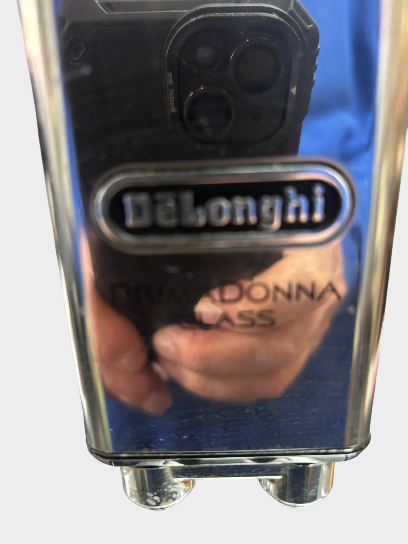DeLonghi PrimaDonna Class Kaffeevollautomat ECAM55X.8Y, Silber/Schwarz