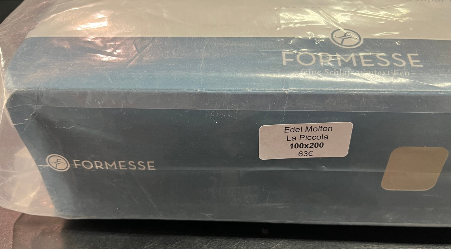 NEU Formesse Bella Donna Edel Molton La Piccola Matratzenschonbezug 100x200 cm Weiß OVP