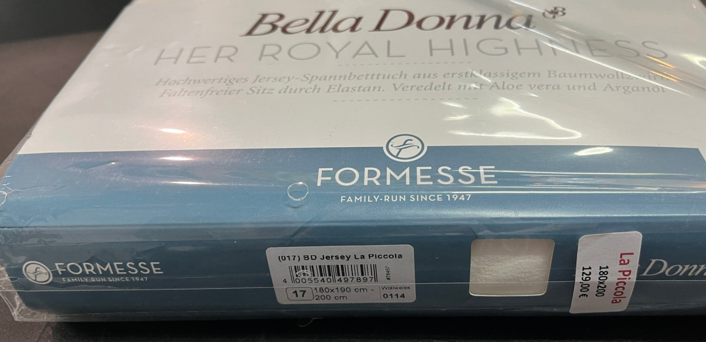NEU Formesse Bella Donna Jersey La Piccola Topper Spannbettlaken 180 - 200 cm OVP