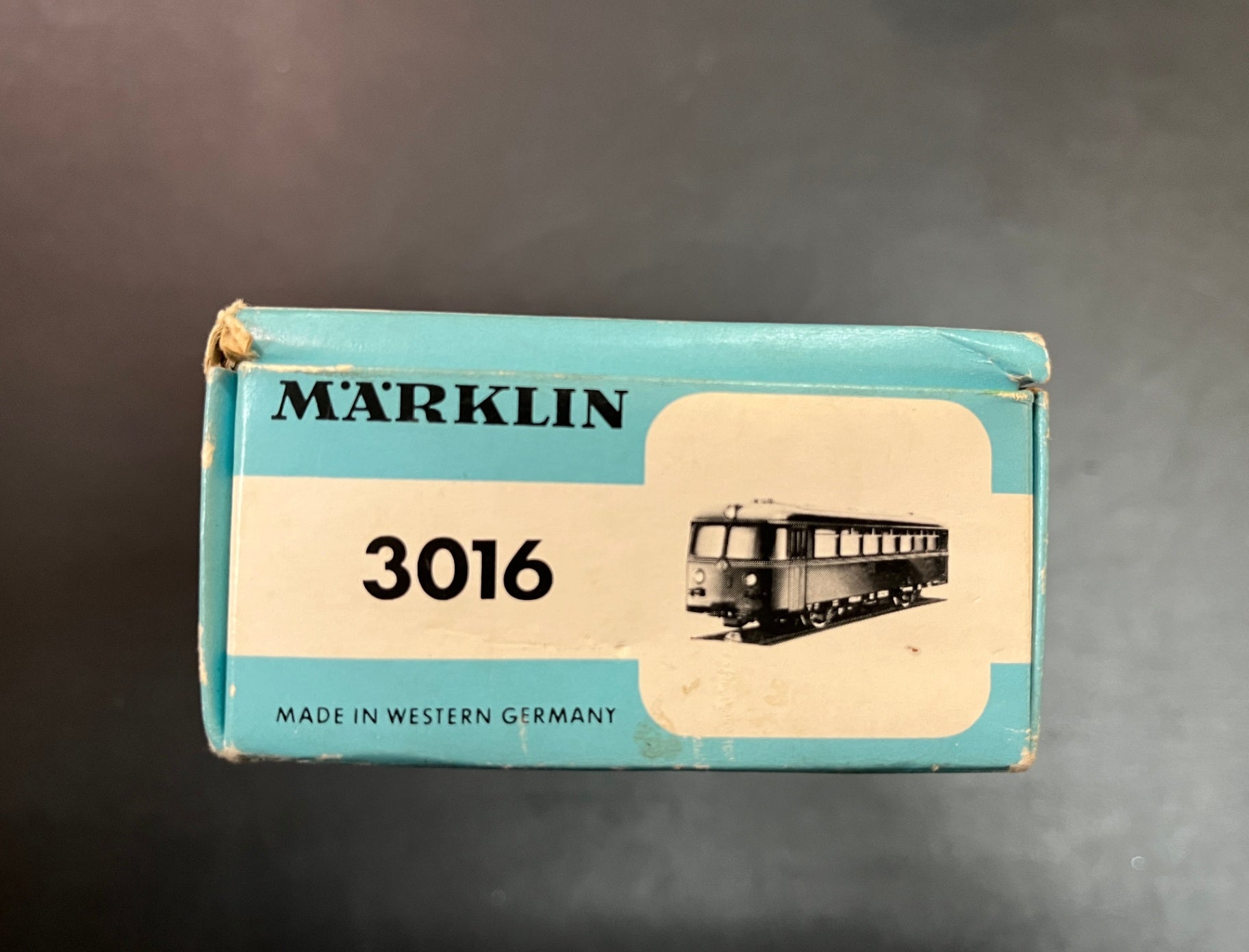 Märklin 3016 + 4018 Schienenbus VT98 + Beiwagen DB H0 OVP funktionstüchtig