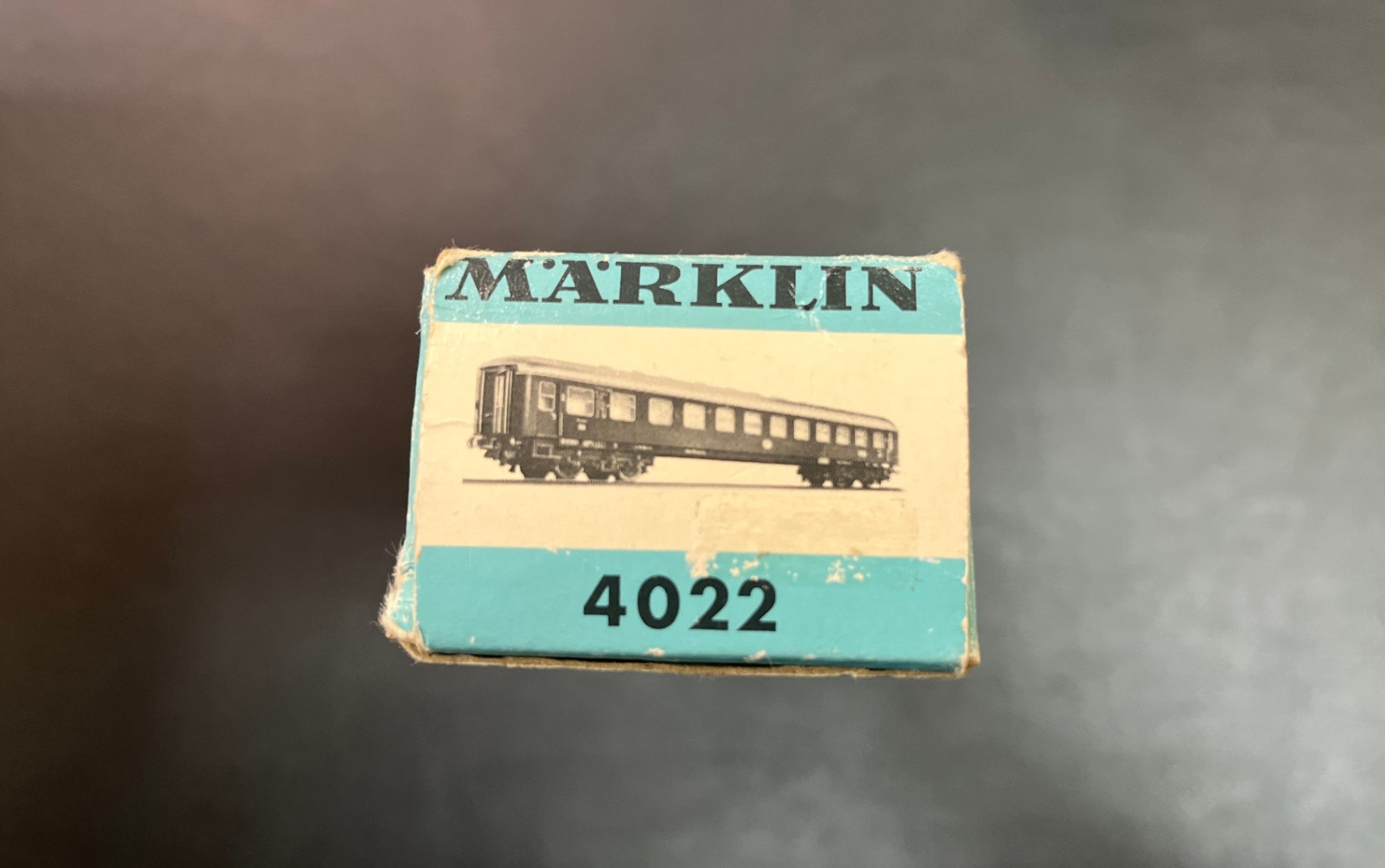 Märklin 4022 D-Zug Wagen DB grün Personenwagen H0 OVP alt