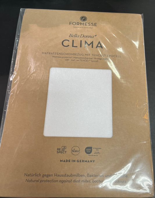 NEU FORMESSE Bella Donna Clima Matratzenschonbezug Tencel Lyocell Weiß 90x190-100x220 cm