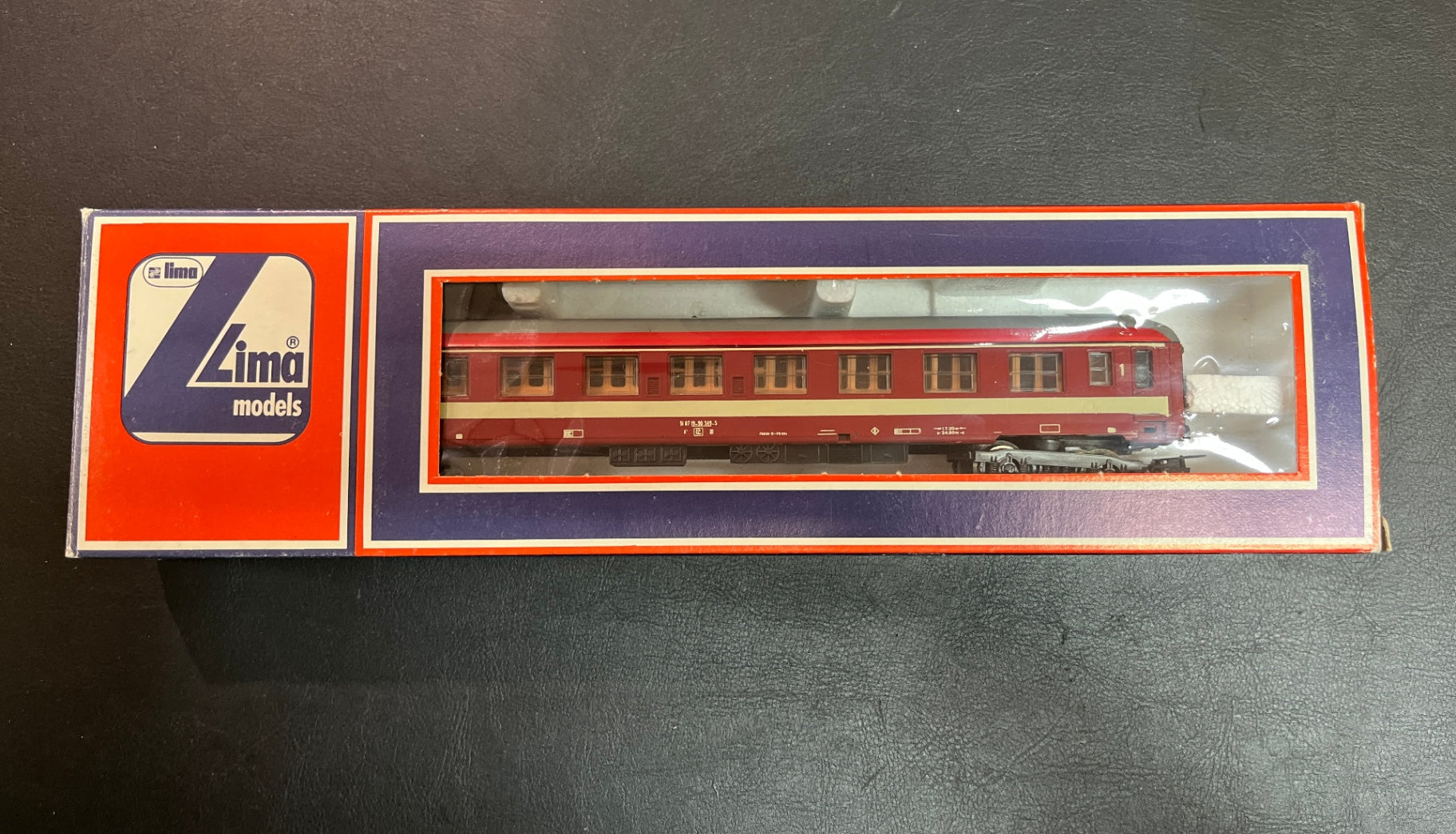 Lima H0 Personenwagen 309117 DB rot/beige OVP Vintage Modellbahn