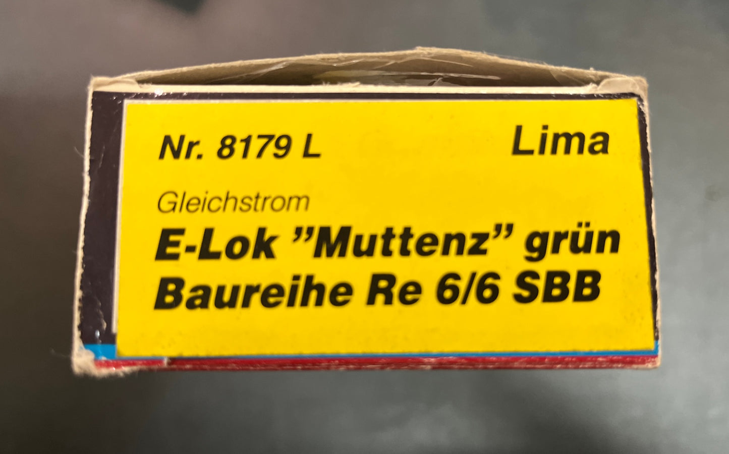 Lima 8179L E-Lok Re 6/6 „Muttenz“ SBB grün H0 OVP DEFEKT