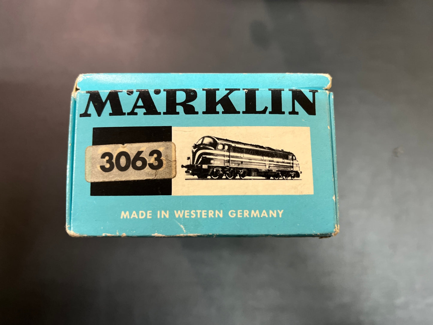 SELTEN Märklin 3063 Diesellok CFL 1602 Luxemburg H0 OVP Vintage