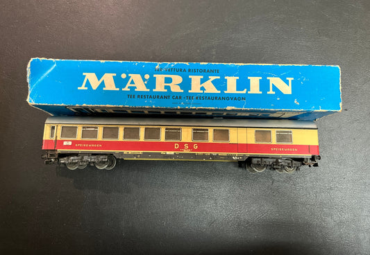 Märklin DSG Speisewagen TEE H0 Personenwagen Restaurantwagen OVP alt