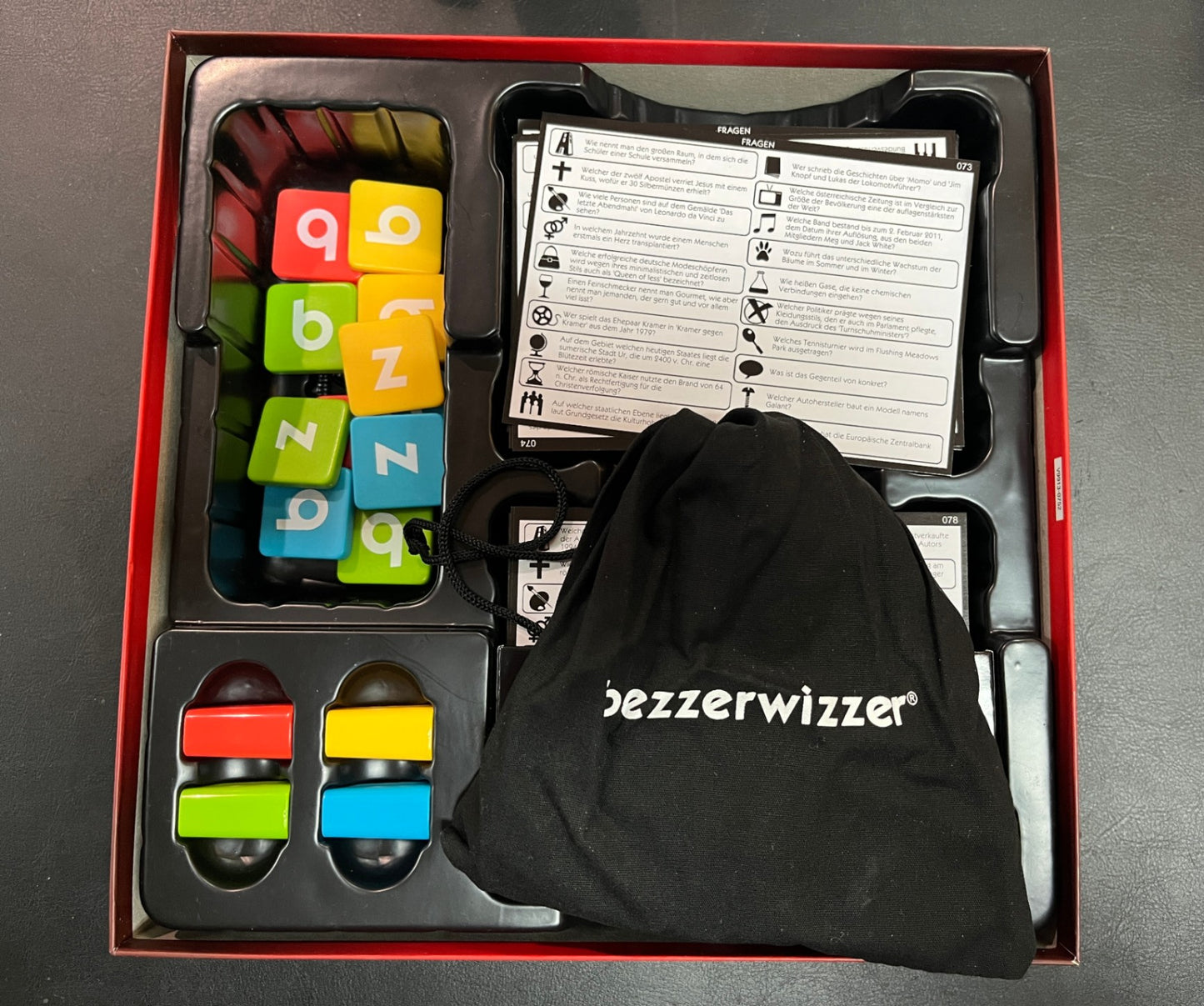 Bezzerwizzer Quizspiel 5000 Fragen Komplett Brettspiel Mattel