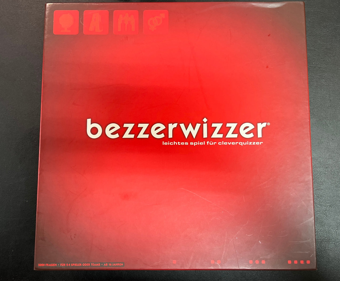 Bezzerwizzer Quizspiel 5000 Fragen Komplett Brettspiel Mattel