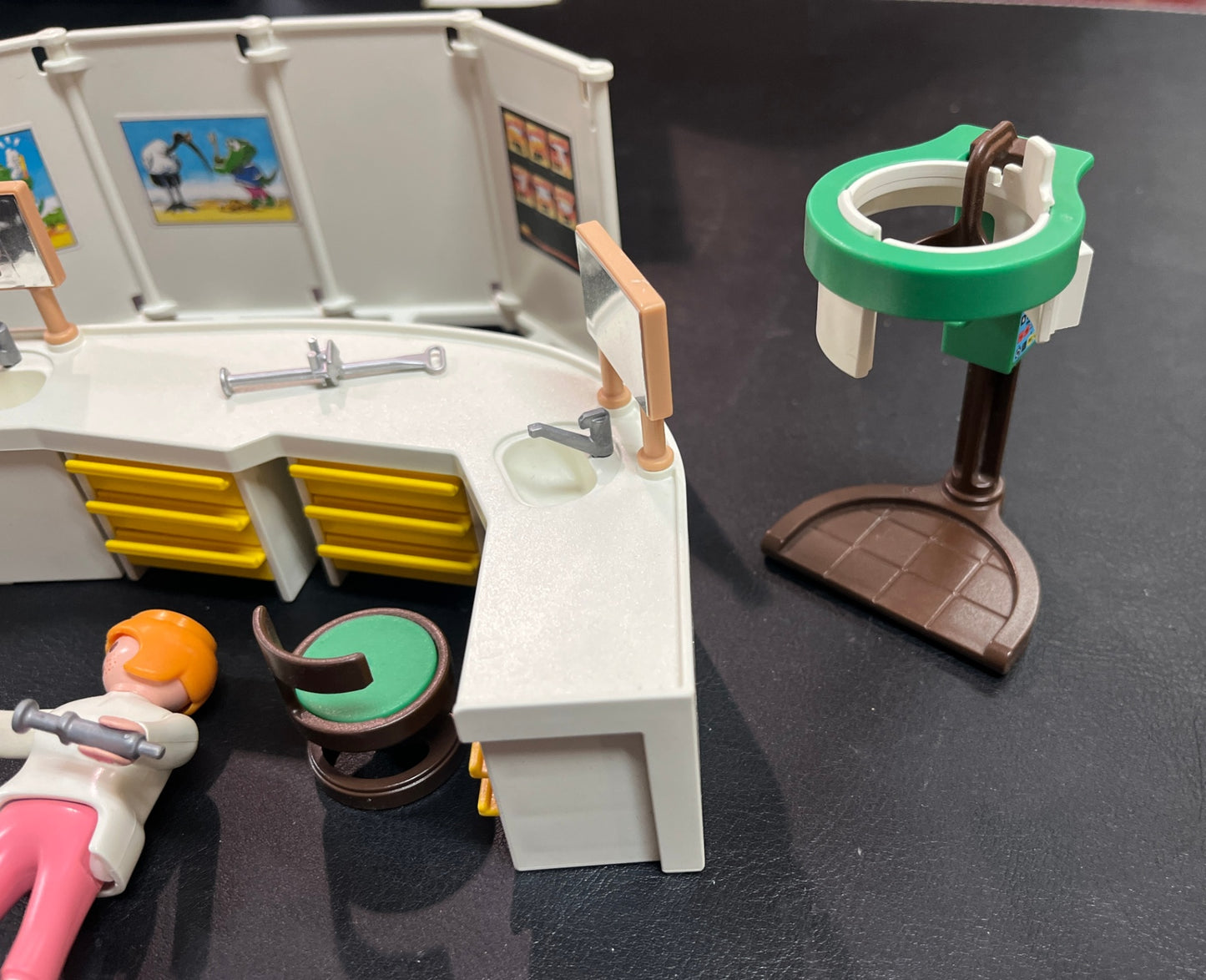 Playmobil Zahnarztpraxis 3762 Vintage 1993 teilweise vollständig
