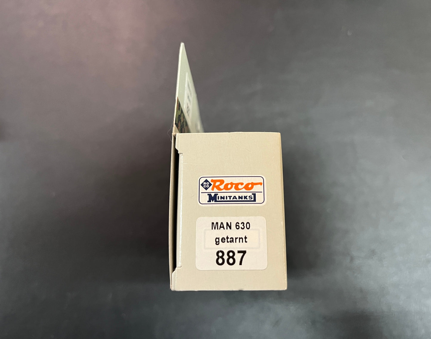 Roco Minitanks MAN 630 getarnt Nr. 887 H0 1:87 Militärfahrzeug OVP