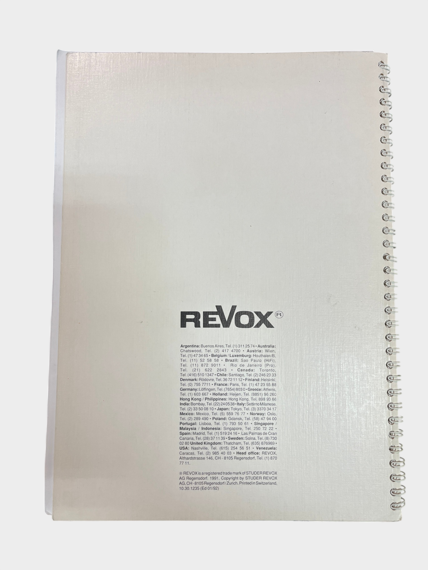 ReVox B250-E HiFi Vollverstärker – geprüft – anthrazit – Made in West Germany