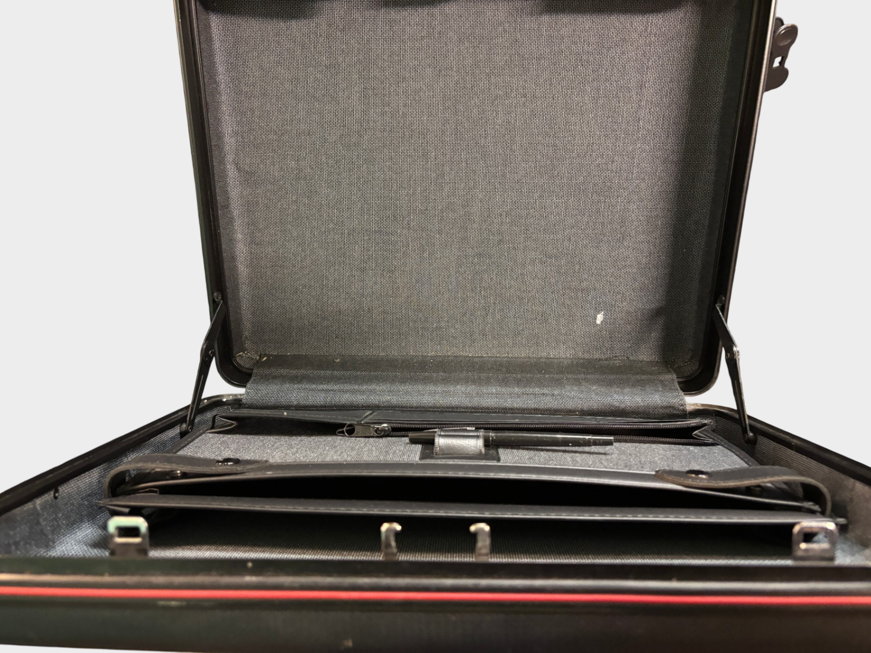 Dario Vintage Hartschalen-Aktenkoffer – Retro Business Klassiker mit Schlüssel