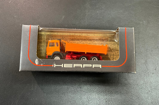 Herpa H0 1:87 MAN Kipper orange Modell LKW 858000 OVP