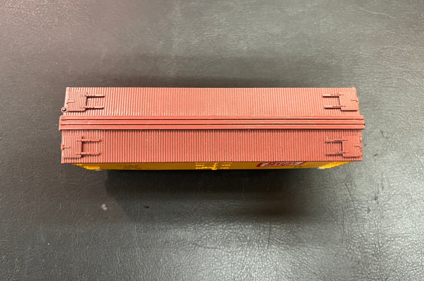 H0 US Kühlwagen Oscar Mayer UTRX 5332 gelb Modellbahn