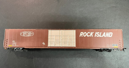 H0 US Güterwagen Rock Island Cushion Car RI 32863 lang