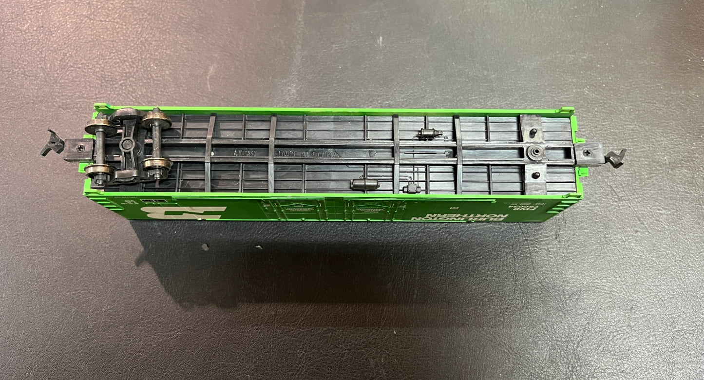 H0 US Güterwagen Burlington Northern FWD 750034 Atlas ohne Radsätze