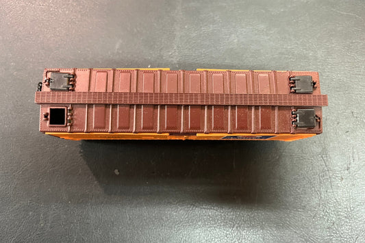 H0 US Kühlwagen Morrell Meats MORX orange unvollständig