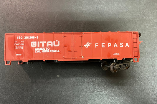 H0 Güterwagen FEPASA Itaú Brasil 1 Achse fehlt 