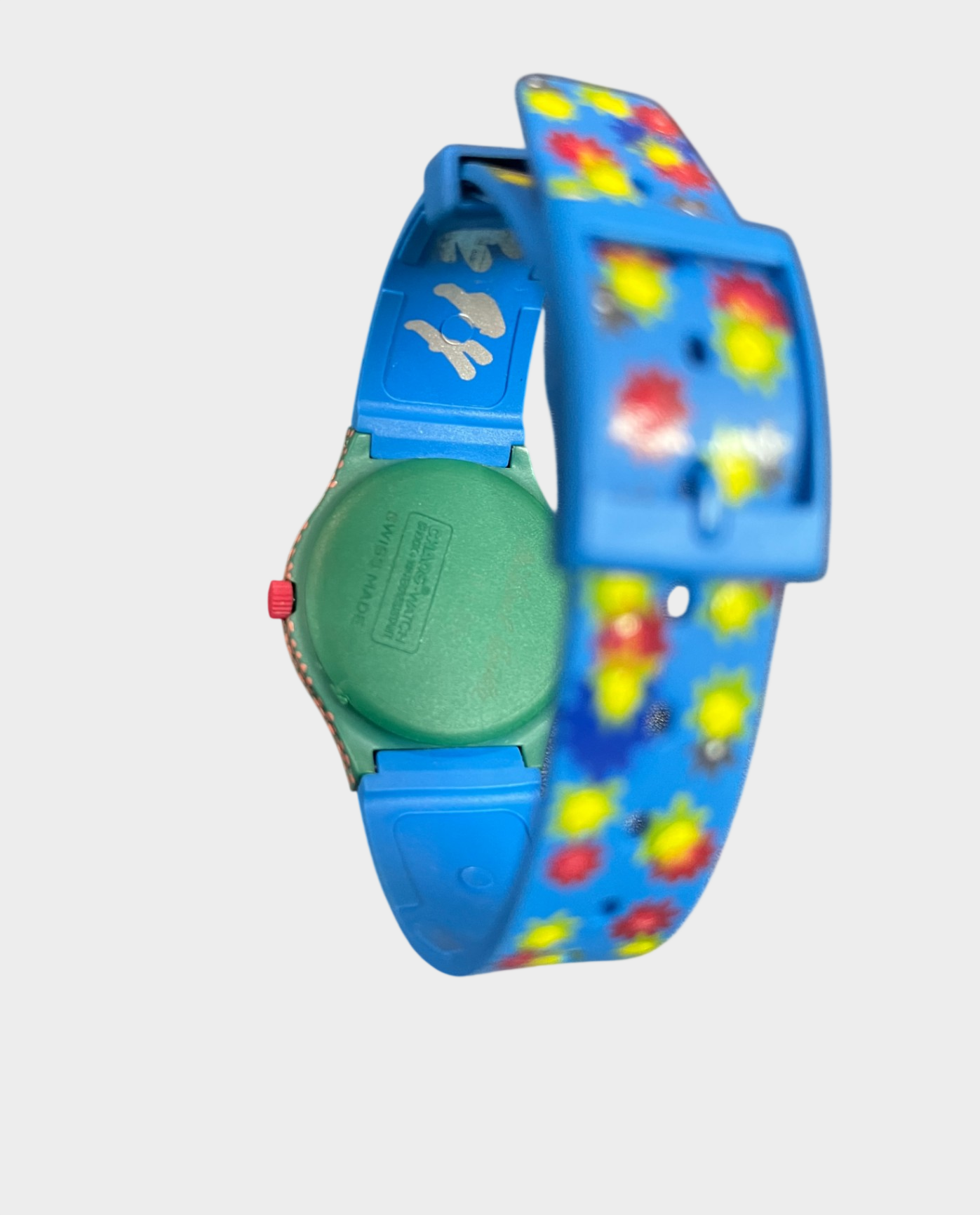 Chaos Watch Michael Buthe Künstleruhr Swiss Made limitiert 1990er Nr. 0134