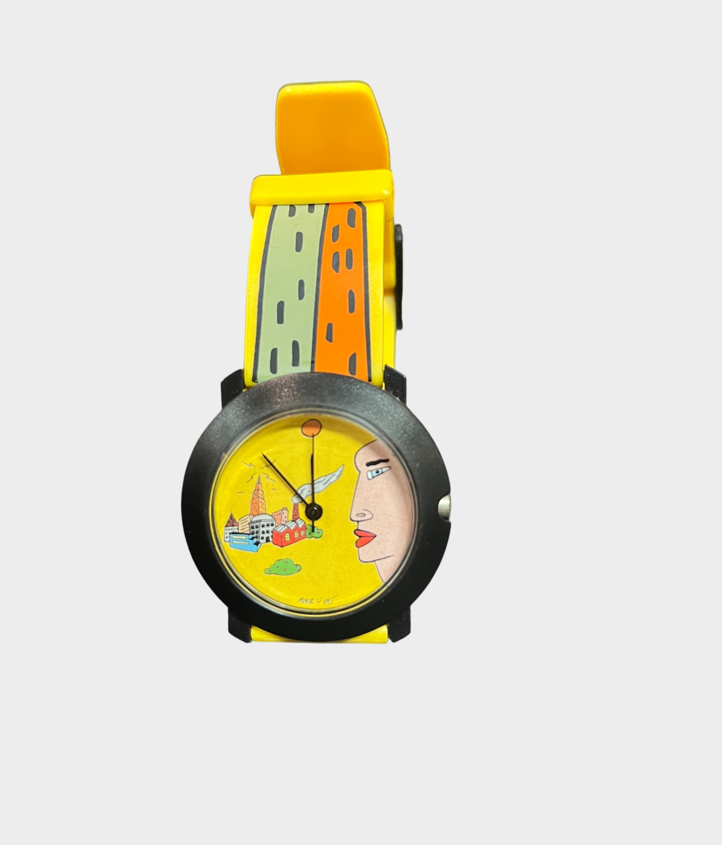 Chaos Watch Marc Vogt Swiss Made Künstleruhr limitiert 1990er