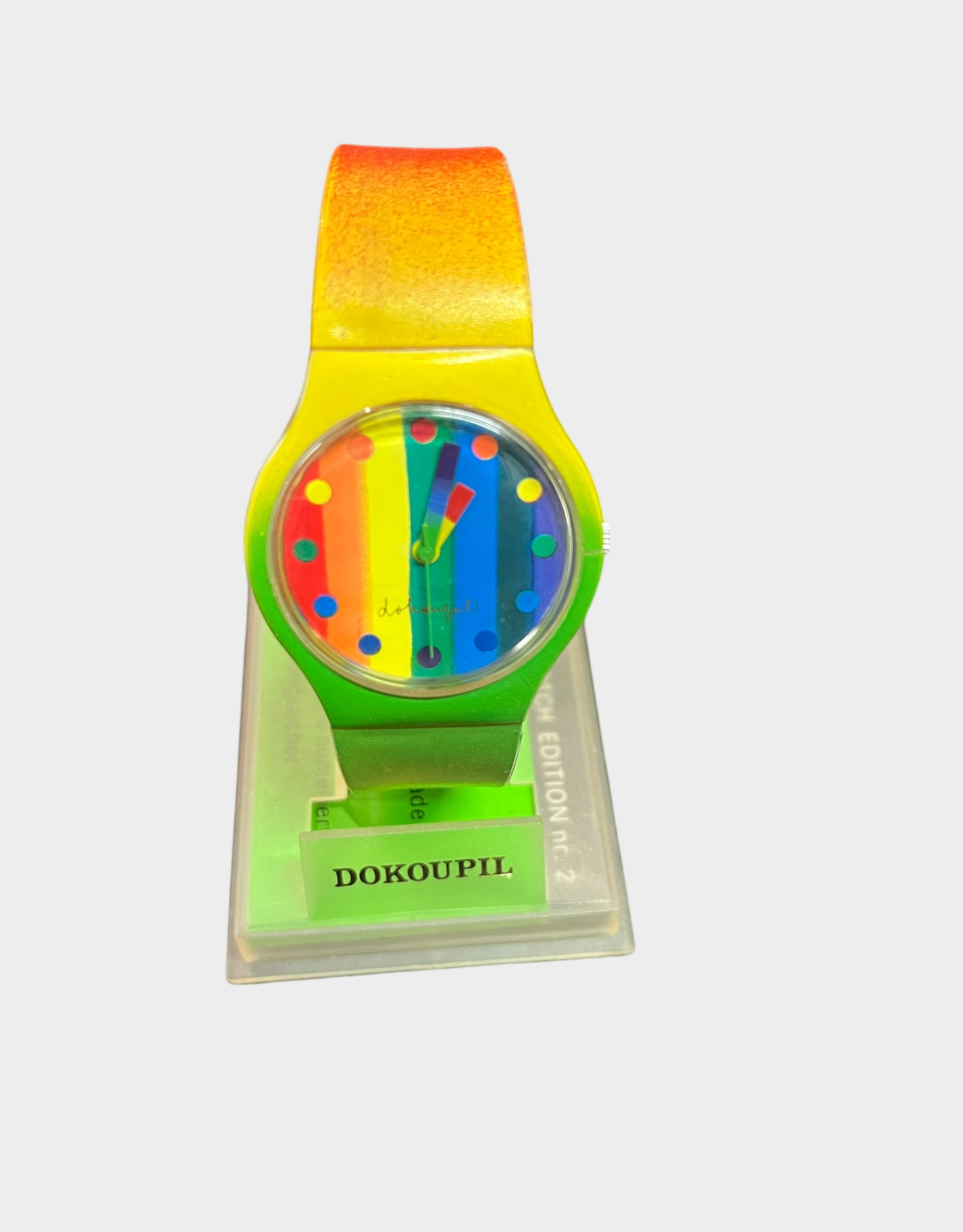 Chaos Watch Rainbow 1992 Jiri Georg Dokoupil Swiss Made limitiert