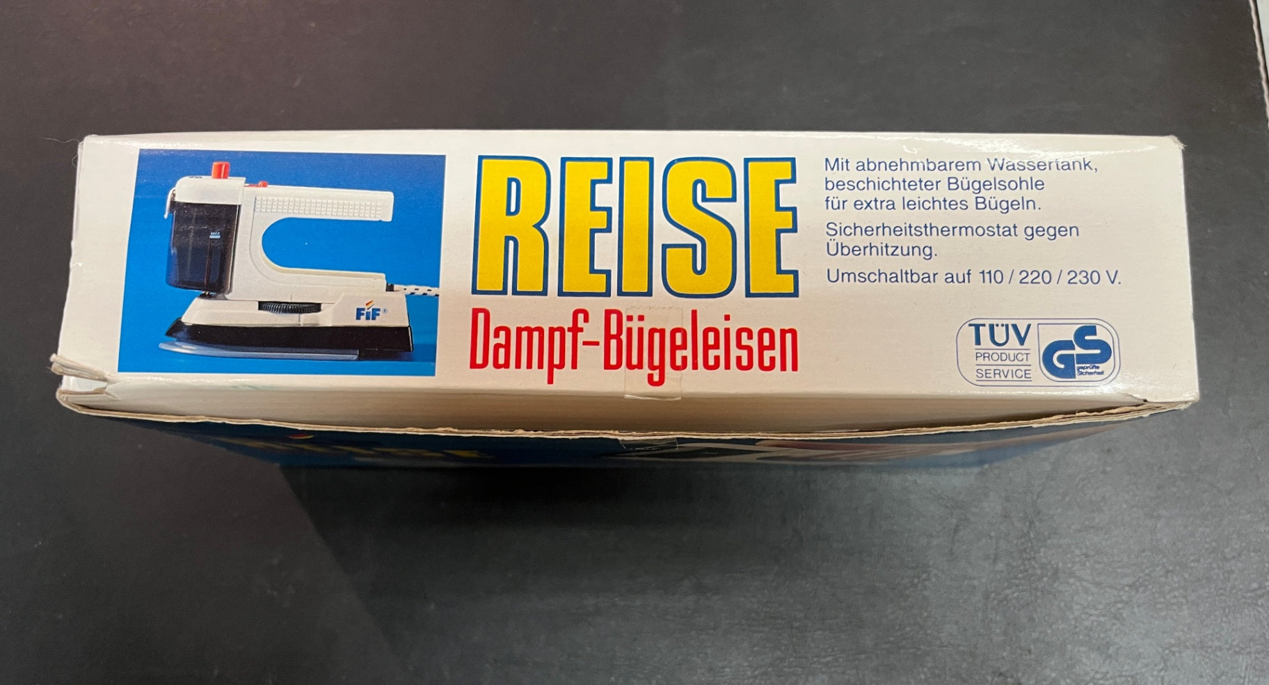 FiF Reise Dampfbügeleisen Mini Bügeleisen OVP 110 220 230 V